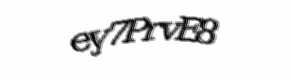 Security check image, please type the characters shown